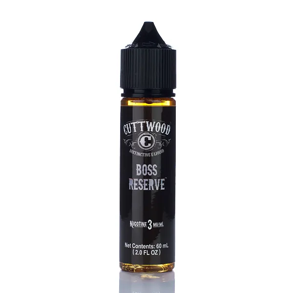 Cuttwood Classic E-Liquid - Boss Reserve - 60ml - Image 2