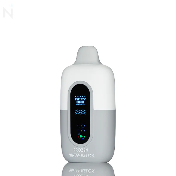 Fifty Bar V2 Silver Series 20mg Disposable Vape - Image 15