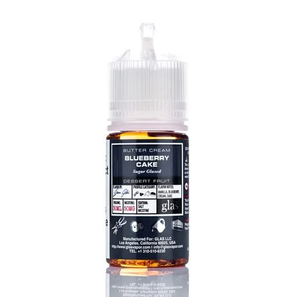 BSX Vapor Salt Nic E-Liquid - Blueberry Cake - 30ml