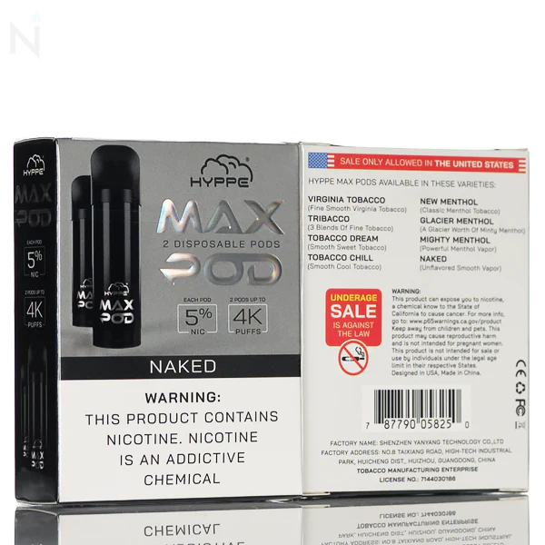 Hyppe Max Pods Disposable Pods 5% - Image 4