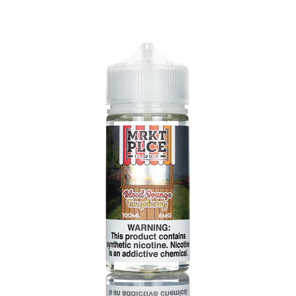 MRKT PLCE E-Liquid - Blood Orange Tangoberry - 100mL