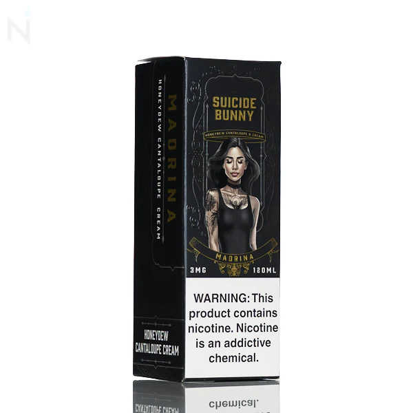 Suicide Bunny E-Liquid - Madrina (Honeydew Cantaloupe Cream) - 120ml - Image 3