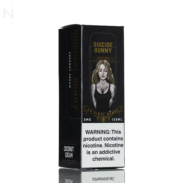 Suicide Bunny E-Liquid - The OB (Coconut Cream) - 120ml - Image 3